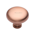 M Marcus Heritage Brass Mushroom Design Wardrobe Knob 38mm 